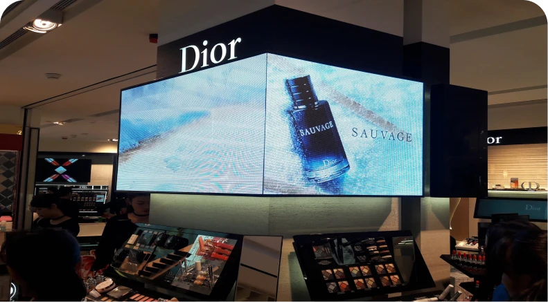 3D Animation for L-Shape LED Screen